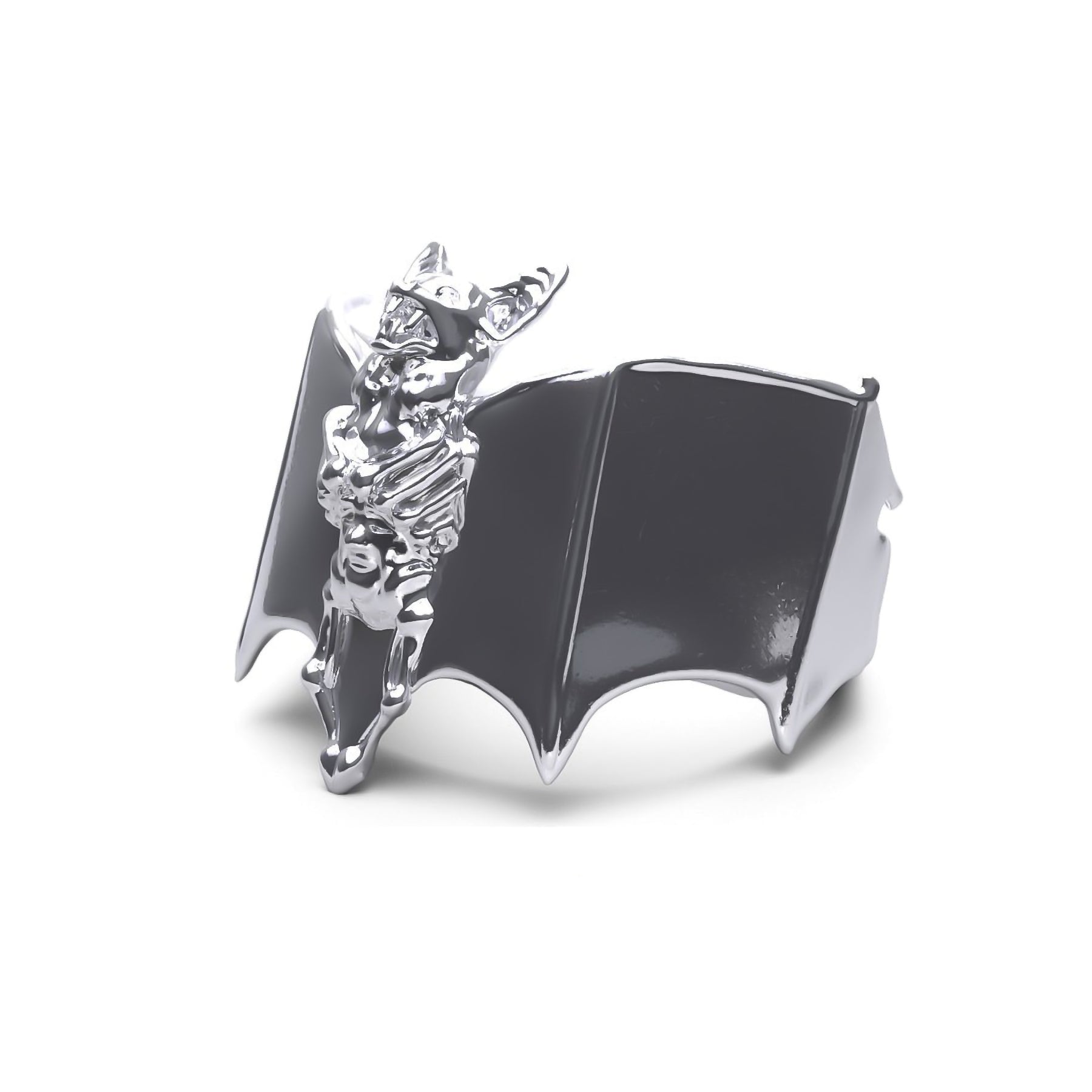 Sapphire engagement rings-BAT RING