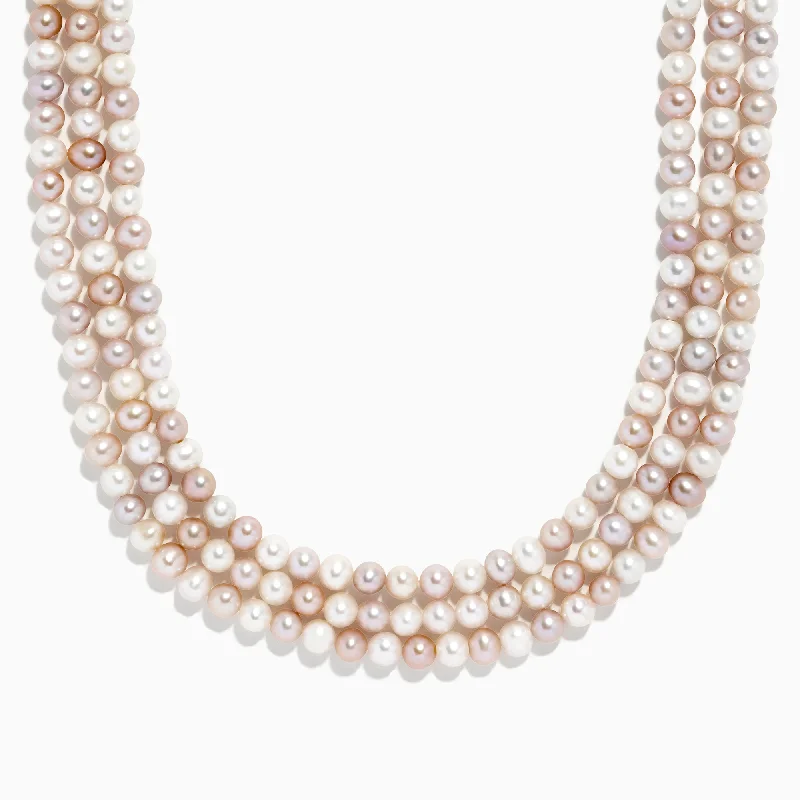 Wedding Necklace Sets -Cultured Fresh Water Pearl 40" Necklace