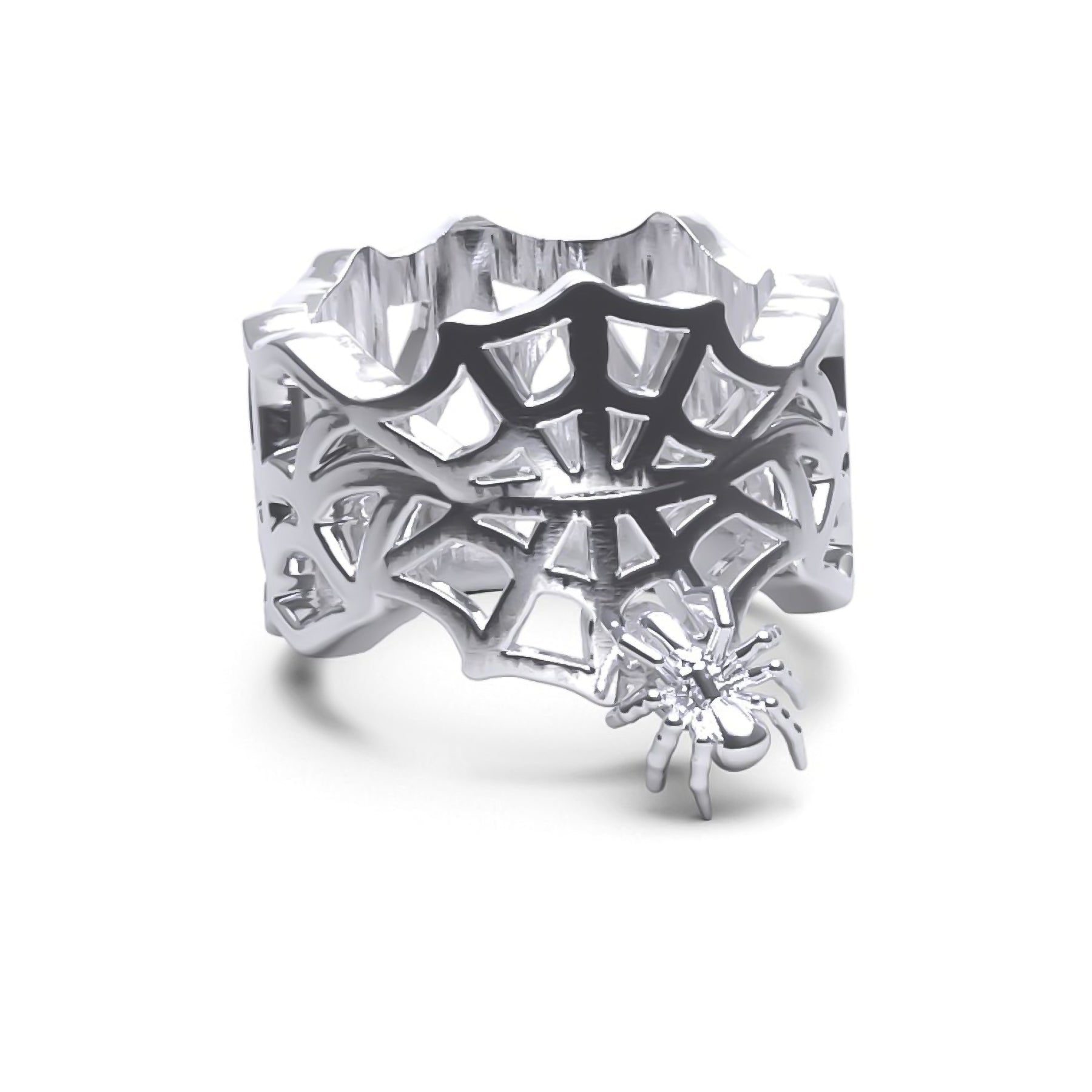 Infinity rings-SPIDER WEB RING