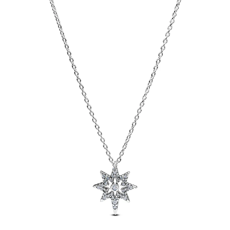 Vintage Style Necklaces -North Star Pendant Necklace 393600C01