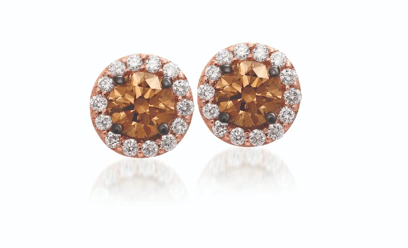 Round Dangle Earrings-Le Vian Chocolatier® Diamonds Earrings WJBO 5