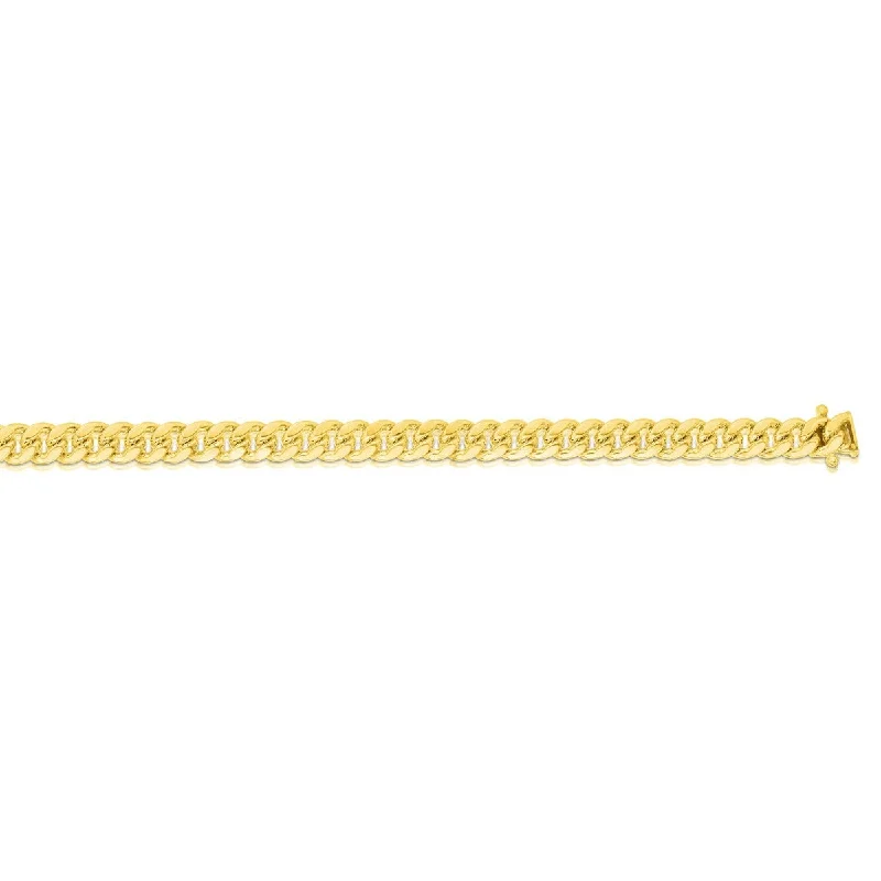 Layered Necklaces -14kt Gold 26" Yellow Finish New Miami Cuban Necklace with Box Clasp NMC160-26