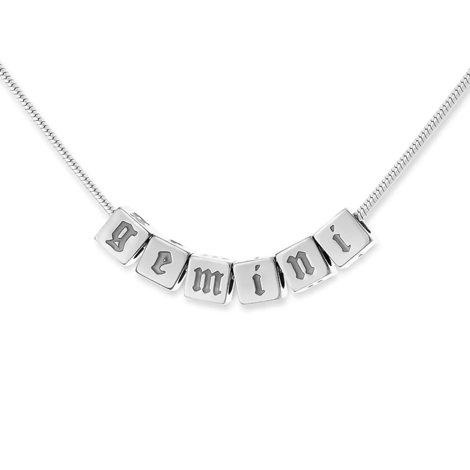 Silver Birthstone Necklaces -CUSTOMIZABLE FRIENDSHIP NECKLACE