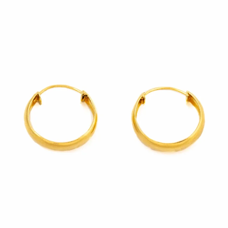 Stud Earrings Set-U-Cut Hoop Earrings