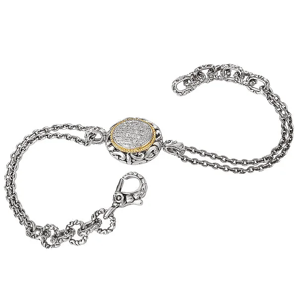 Unique Bracelets With Initials-Ladies Fashion Diamond Bracelet