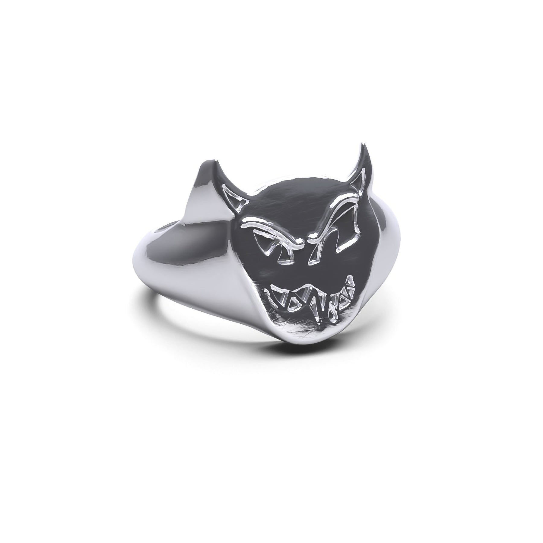 Fashion rings-DOODLE DEVIL RING