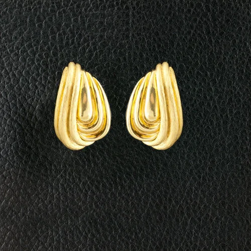 Geometric Earrings For Women-Henry Dunay Estate Earrings