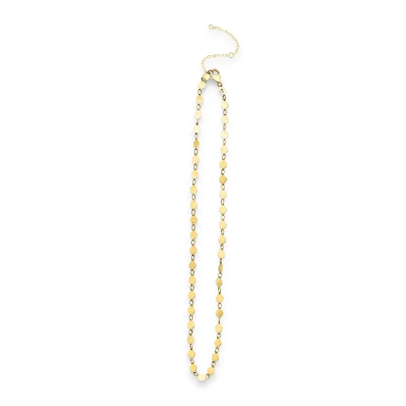 Anniversary Gift Necklaces -14kt Yellow Gold 15.25" Pebble Necklace with Extender with Lobster Clasp RC8242-1625